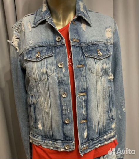 Джинсовая куртка h&m