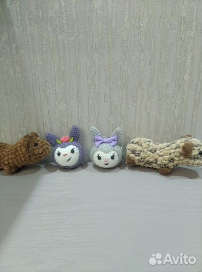 Вязанные игрушки ручной работы