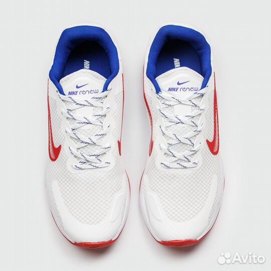 Кроссовки Nike Renew Ride 3 White Red (арт. 25385)