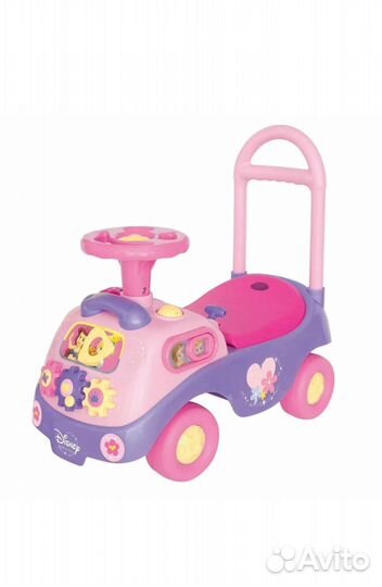Машинка-каталка музыкальная