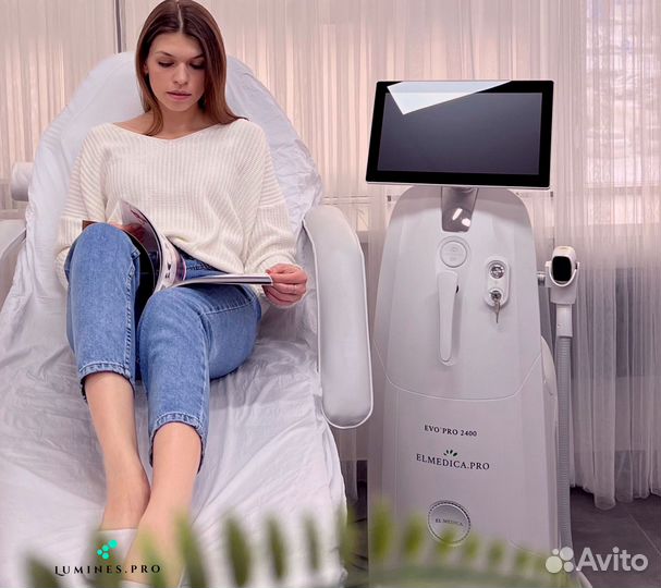 Диодный лазер для эпиляции Lumines’ Max Plus 2000W