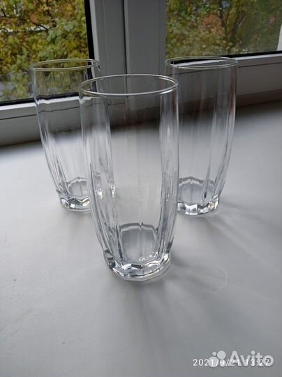 Салатник, конфетница. Стаканы для коктейлей