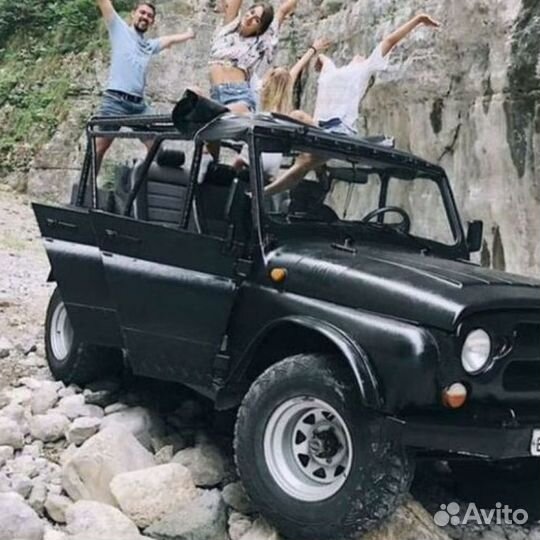 Джип-тур Абхазия: озеро Рица, Гегский водопад