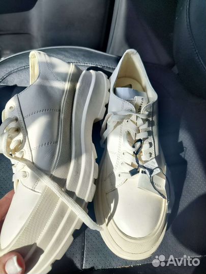 Кожаные кеды Uterique