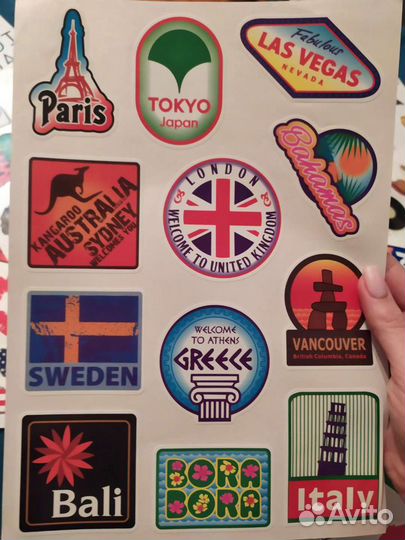 Наклейки виниловые