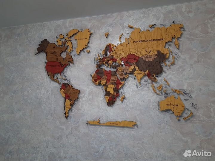 Деревянная карта