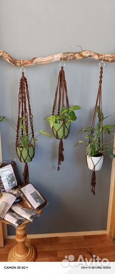 Набор для творчества макраме подвес плюс видео мк