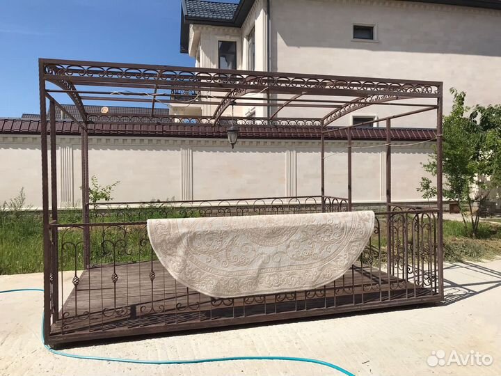 Беседка металлическая бу