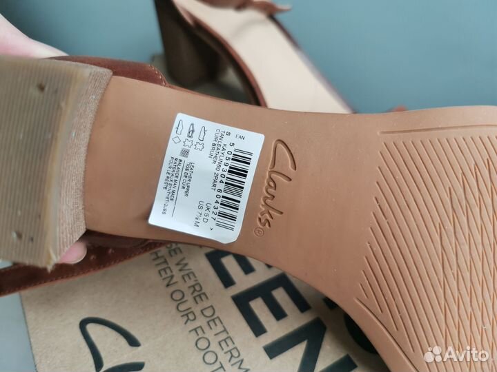 Босоножки clarks 38