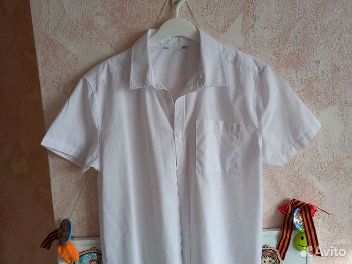Рубашка школьная для мальчика 152- 158