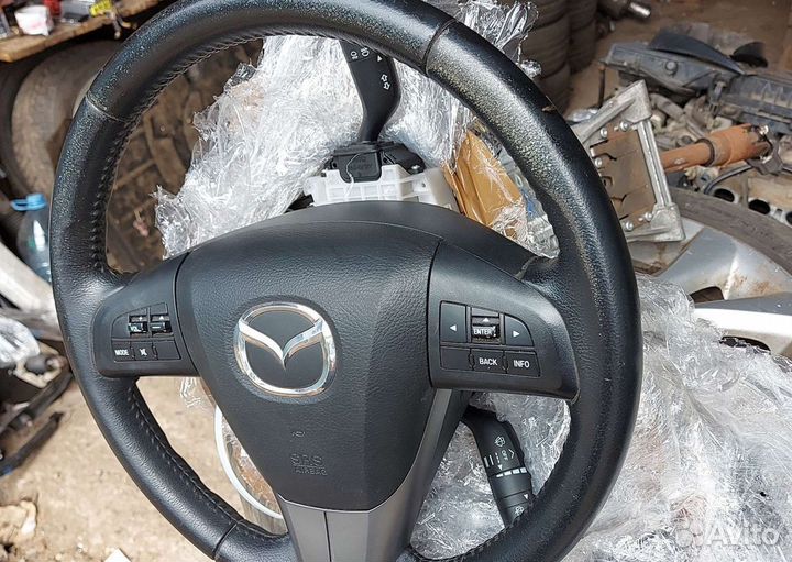 Подушка безопасности в руль Мазда 3 bl