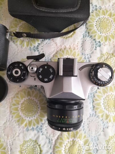 Пленочный фотоаппарат зенит ет