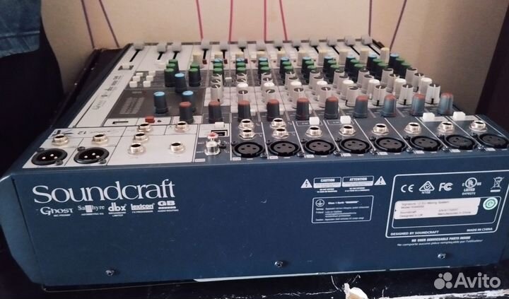 Микшерный пульт soundcraft signature 12