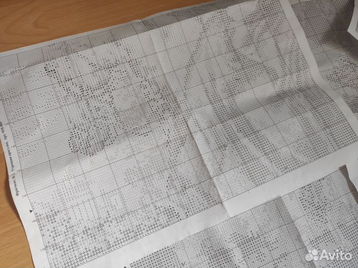 Схема для вышивания крестиком Утренняя прогулка