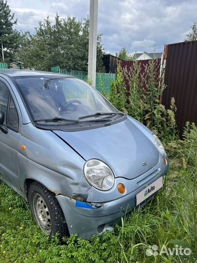 Daewoo Matiz 0.8 МТ, 2011, битый, 180 000 км