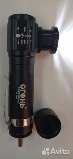 Фонарь налобный + ручной 2 в 1 с магнитом