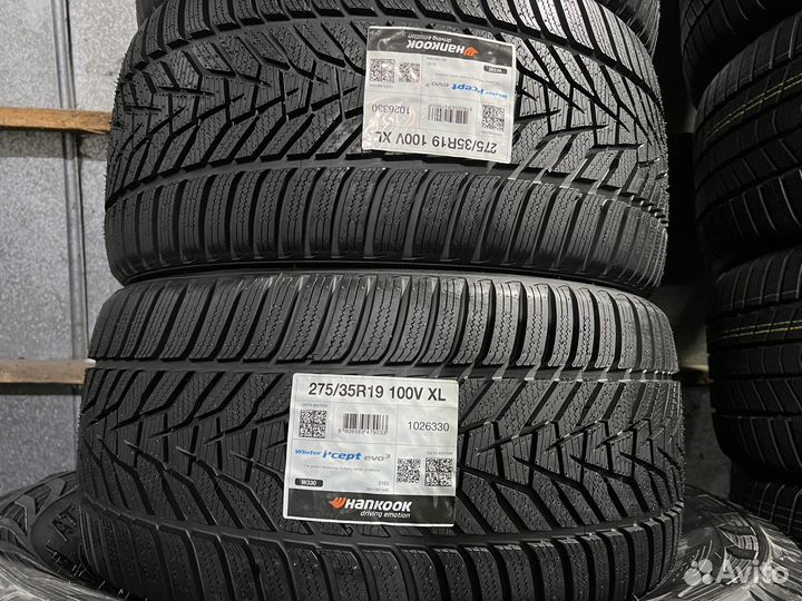 Hankook Winter I'Cept Evo 3 W330 275/35 R19 и 285/30 R20 103V