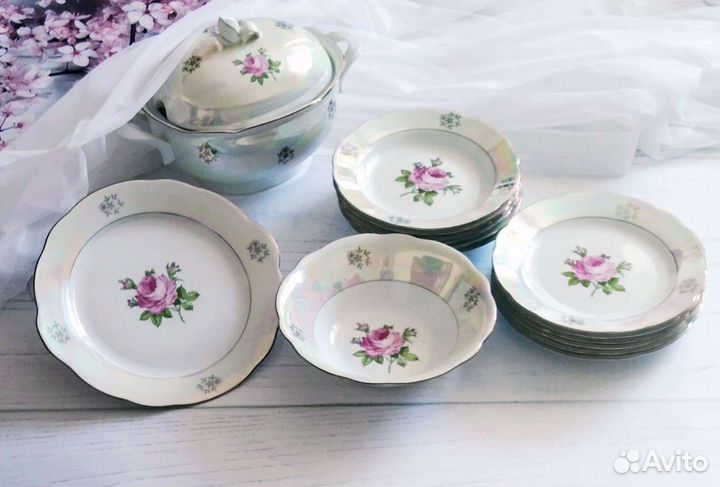 Столовый сервиз новый гдр 