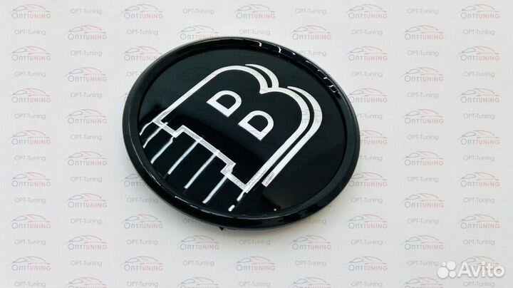 Эмблема Brabus w213 под дистроник (черная)