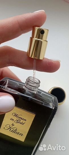 Kilian. Woman in gold by Kilian.Оригинал.Распив