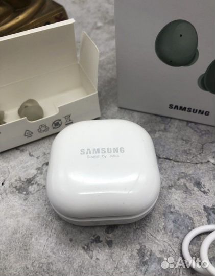 Беспроводные наушники samsung buds 2 фиолетовые