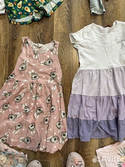 Пакет одежды на девочку 134-140