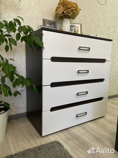 Комод белый глянец мдф