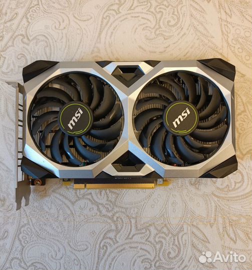 Видеокарта MSI GeForce GTX 1660 super ventus XS OC