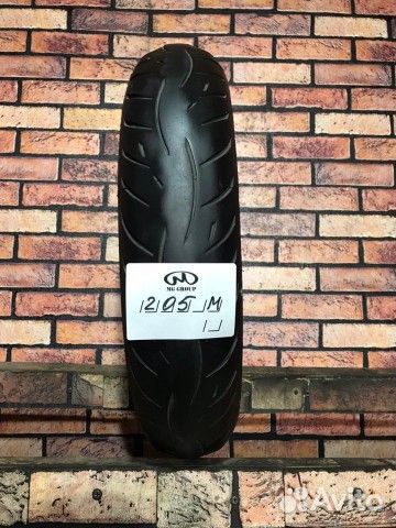 120 70 17 metzeler roadtec Z8 Мотошины Б/у