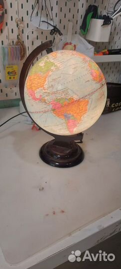 Глобус с подсветкой