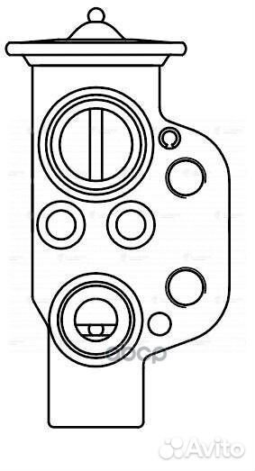 Клапан расширительный кондиционера (трв) ltrv 1