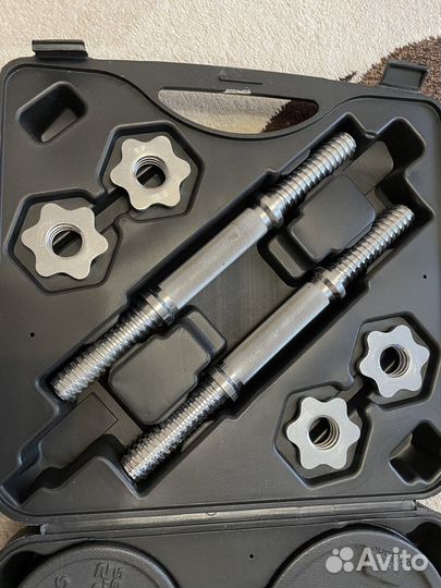 Набор гантелей в кейсе Domyos 20 кг