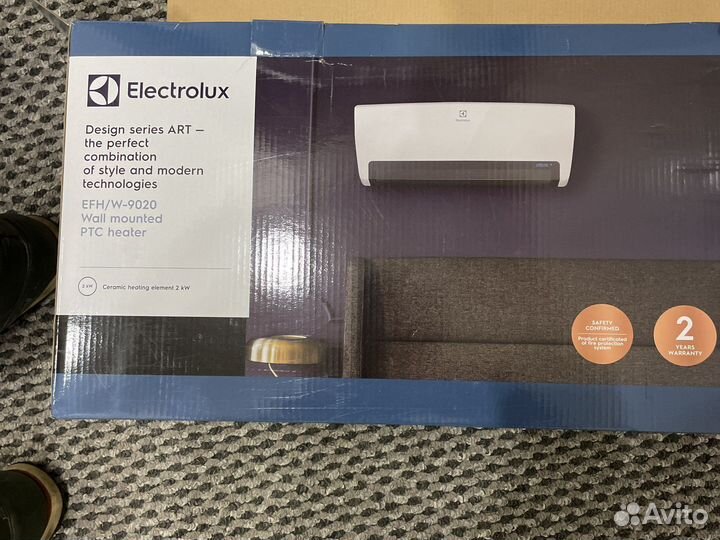 Тепловентелятор electrolux efh/w-9020