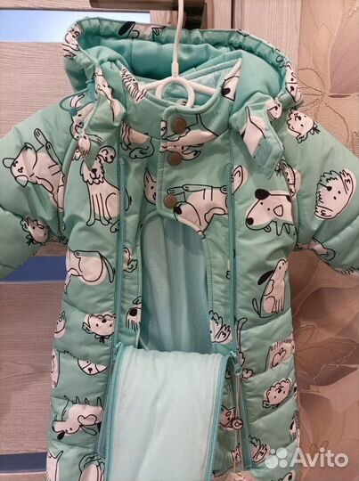 Комбинезон демисезонный crokid 68 74