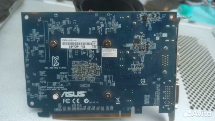 Видеокарта asus GT630