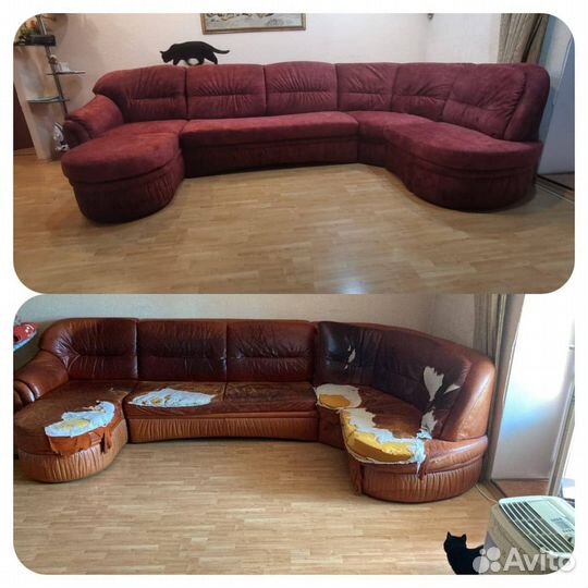 Перетяжка мебели
