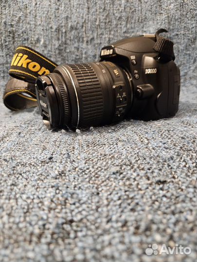 Фотоаппарат nikon d3000