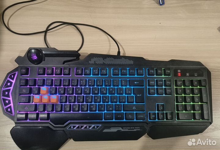 Игровая клавиатура A4tech Bloody B314 Black