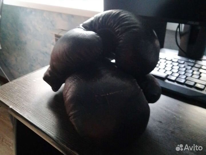 Боксерские перчатки СССР, кожаные