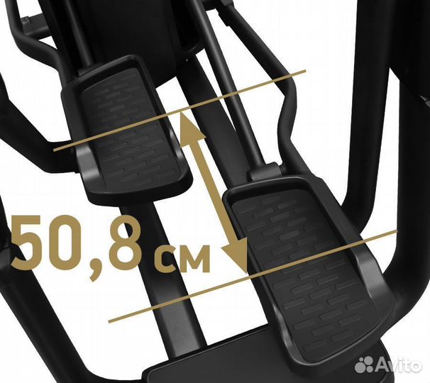 Эллиптический тренажер профессиональный bronze GYM