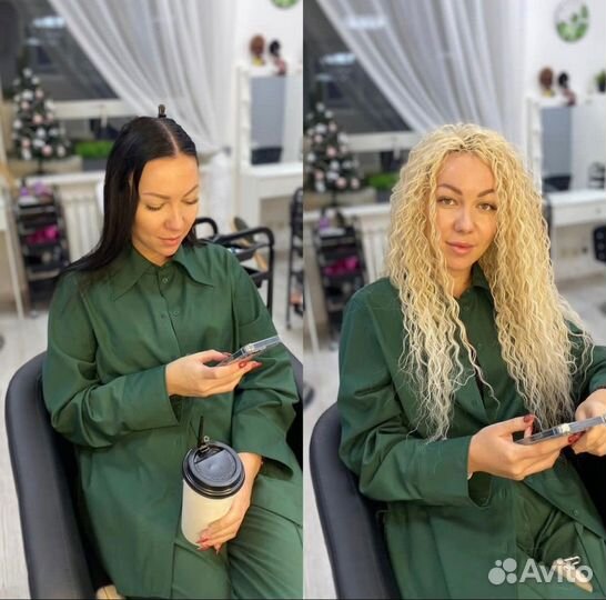 Афронаращивание волос