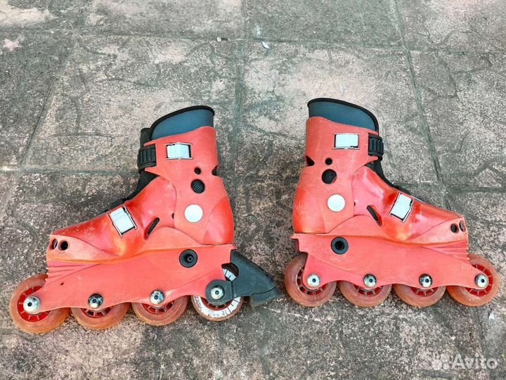 Роликовые коньки детские раздвижные, 25-29 р