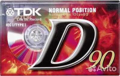 Sony UX-PRO бу,TDK D90 новая пленка, Аудиокассета