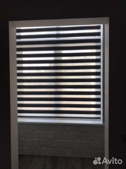 Шторы Зебра День Ночь