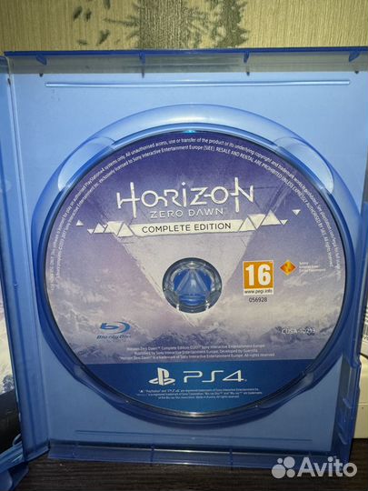 Horizon zero dawn ps4 диск