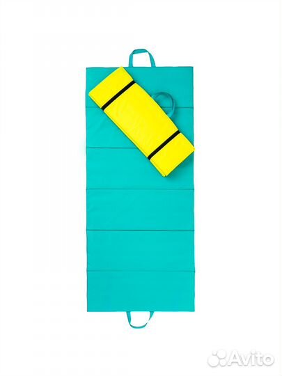 Спортивный коврик влагостойкий оранжевый