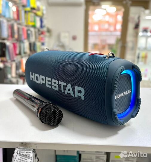 Колонка Hopestar A6 MAX с микрофоном