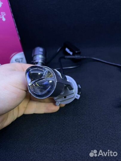 Светодиодные лампы с линзой H7 H11 H4 prosvet