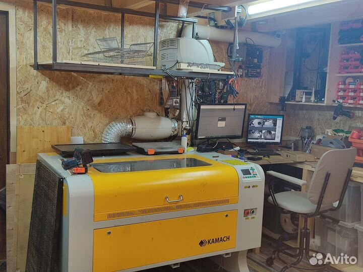 Лазерная резка и гравировка фанеры, пластика и т.п