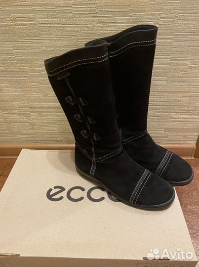 Сапоги Ecco демисезонные, 40 размер, подростковые